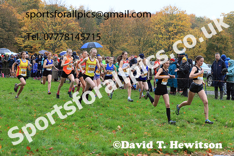 Girls under-15s 2024 Start Fitness NEHL, Lambton Park, near Chester le Street, County Durham.   Photo: David T. Hewitson/Sports for All Pics
